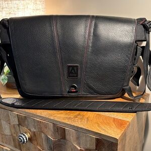 Limited Edition Adobe Leather Messenger Bag by Medium